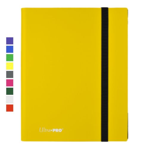 (image for) Ultra Pro - Eclipse 9 Pocket Pro Binder - Lemon Yellow